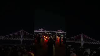 2022.12.31 23:55 광안리 해수욕장 연말 카운트다운 인파 혼잡 상황 드론쇼 대기중 | Gwangalli, Busan 釜山広安里 广安里 廣安裏 กวังอันรี ปูซาน