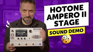 Hotone Ampero II Stage - Sound Demo