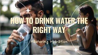 Mastering Hydration: How to Drink Water the Right Way || SAGE TV ||