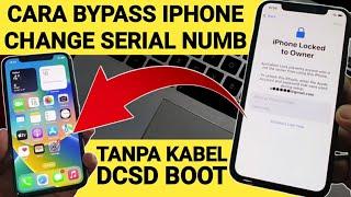 Solusi Bypass iPhone Change Serial Number tanpa kabel DCSD via Unlocktool