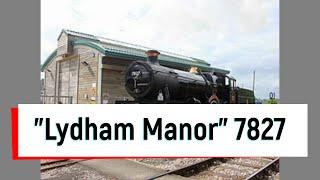 Great Western Railway 7800 Class 7827 "Lydham Manor" seen at Paignton, Devon