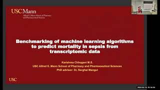 Benchmarking of Machine Learning Algorithms to Predict Mortality in Sepsis from Transcriptomic Data