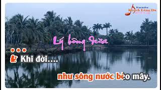 Karaoke Vong Co Loi Cuoi Cuoc Tinh (song ca thieu dao