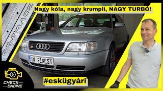 #eskügyári: egy kakas Audi, aminek rendszámot azért nem adnánk - Check Engine #eskügyári