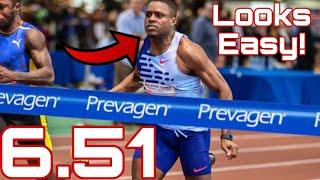 Christian Coleman sprints to 60m victory in effortless 6.51 at Milrose Games, NY