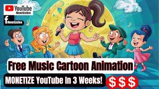 How To Create A Music Cartoon Animation Youtube Video For FREE Using AI