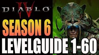 Diablo 4 - Vessel of Hatred Levelguide 1-60 - So levelst du am schnellsten