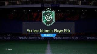 FIFA 22 94+ ICON MOMENTS PLAYER PICK FROM SUMMER SWAPS