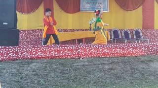Bodo Dance~Rajiv and Sanjana (Baofungri Hajwi)