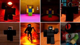 Doors Seek Chase VS 24 Different Seek Chases | ROBLOX DOORS