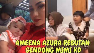 LIVE AMEENA AZURA REBUTAN GENDONG MIMI KD REBUTAN BAJU BARU