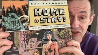 Home To Stay By Ray Bradbury EC Comics Fantagraphics 2022 Book Review (Horror SF Fantasy)