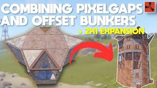 RUST - COMBINE PIXELGAP and OFFSET Bunkers - 2024 New Rust Base Design