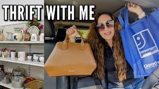 AWESOME SCORES AT GOODWILL TODAY! | THRIFT WITH ME & HAUL + MY TEDDY BLAKE HANDBAG