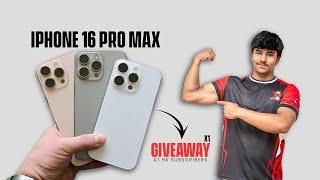 Biggest Giveaway by Small Creator!!! #iphone16promax #iphone