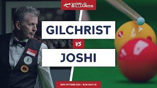 Peter Gilchrist v Devendra Joshi | Last 16 | 2024 World Billiards Championship