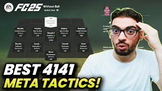 BEST META 4141 FORMATION AND CUSTOM TACTICS IN FC 25 ULTIMATE TEAM