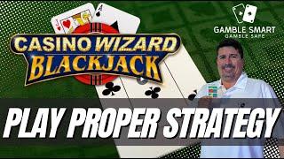 BEAT THE CASINO: Learn How to Play Proper Blackjack Strategy #blackjack #casino #gamblesmart