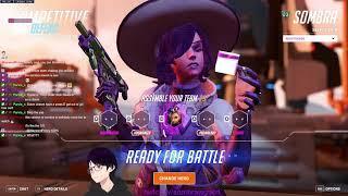 SOMBRA WIZARD DOMINATING TOP 500 SOMBRA GAMEPLAY | OVERWATCH 2  SEASON 13