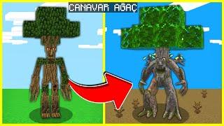 THE TREE MAN TURNED INTO A MONSTER!  - Minecraft