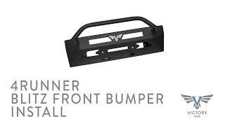 4Runner Blitz Front Bumper Installation