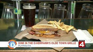 Live in the D: Enjoy a home cooked meal at Hermann's Olde Town Grille in Plymouth