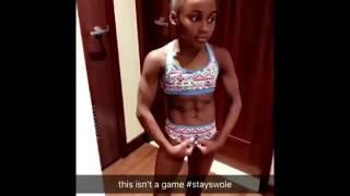 Young Strong Gymnast Chandler King Female Fitness Prodigy!