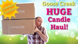 Goose Creek Huge Candle Haul