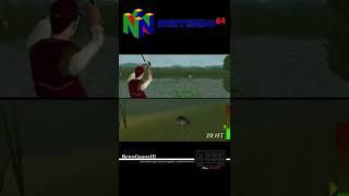 In-Fisherman - Bass Hunter 64 #nintendo64 #retrogames #VideoMuseum #shorts  #follow #followme