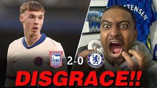 (RANT) WORST PERFORMANCE OF THE SEASON! | GET DISASI OUT OF RB | IPSWICH 2-0 CHELSEA REVIEW