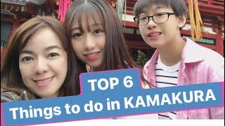 Top 6  Things to do in kamakura、Japan