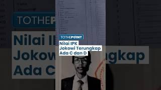 Nilai IPK Jokowi Terungkap: 5 Tahun Kuliah di UGM, Dapat Nilai C di 13 Mata Kuliah, Ada 6 Nilai D