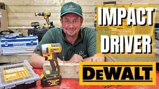 Dewalt 18V XR Brushless Impact Driver drill test & review DCF787