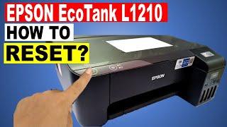Epson L1210 Resetter | ink pad is at the end of its service life | Red Light Blinking Solution