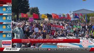 Dozens protest in Richmond for Anti-Chevron Day