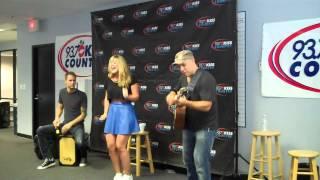 Lauren Alaina covers "Bang Bang" at the Kiss Country Studios