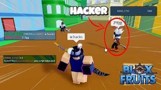 Blox Fruit - Exposing a NEW META Hacker Exploiting the Game