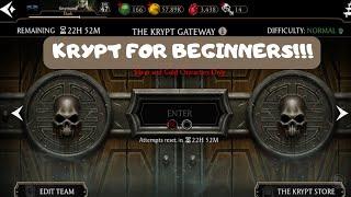 Krypt guide for beginners! How to grind the krypt! MK Mobile