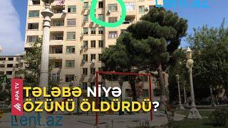 Özünü binadan atan qızın sevgi məktubları ətrafa dağıldı - APA TV