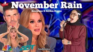 Golden Buzzer Participants from Philippines Make The Judges Cry When Singing the song November Rain