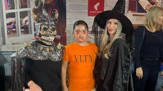 HAIDEȚI SĂ VEDEȚI CUM A PICTAT ALBINA ȘI ILIE DOVLECEI DE HALLOWEN 