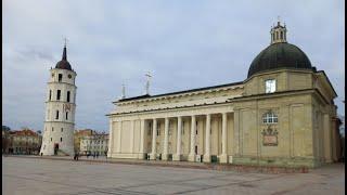 Walking In Vilnius. Centre of city. Part 4. November 2023.