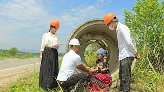 Single girl living alone in the Sewer, gets help from a kind engineer