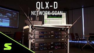 How to use Shure QLX-D Network Scan