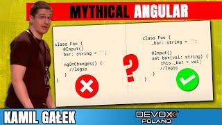 Mythical Angular • Laurent Picard • Devoxx Poland 2022