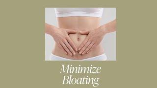 3 tips to minimize bloating #bloatingtips  #healthcoach  #viralvideos #healthandwellnesscoach #fypシ