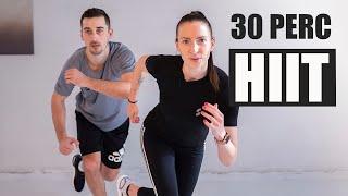 HIIT KARDIÓ EDZÉS! Teljes test, eszköz nélkül!