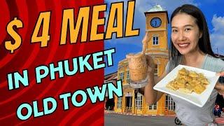 Trying cheap eats in Phuket Old Town all under $5