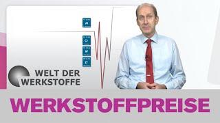 Die Welt der Werkstoffe, Werkstoffpreise