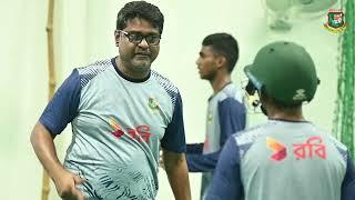Mohammed Naveed Nawaz, Bangladesh's U-19 coach has begun preparing the next batch of U-19 players